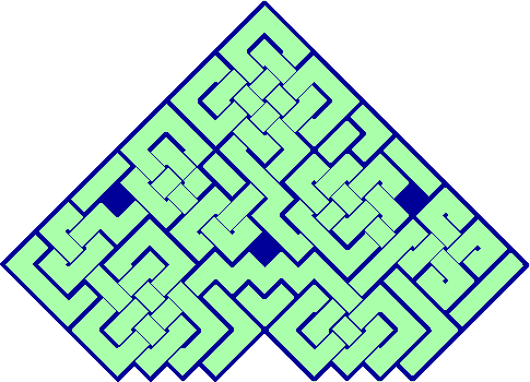 Peterson in the Ceremonial Interlace Script.