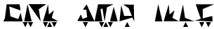An example of Trent Pehrson's Hinji script.