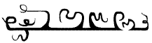 An example of Trent Pehrson's Nhipii script.