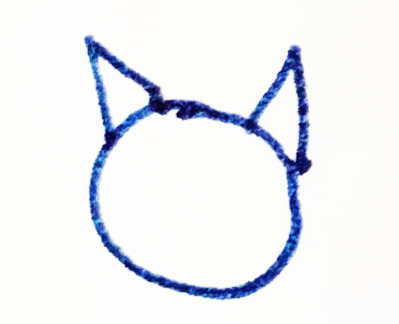 The Tapissary glyph for 'cat'.