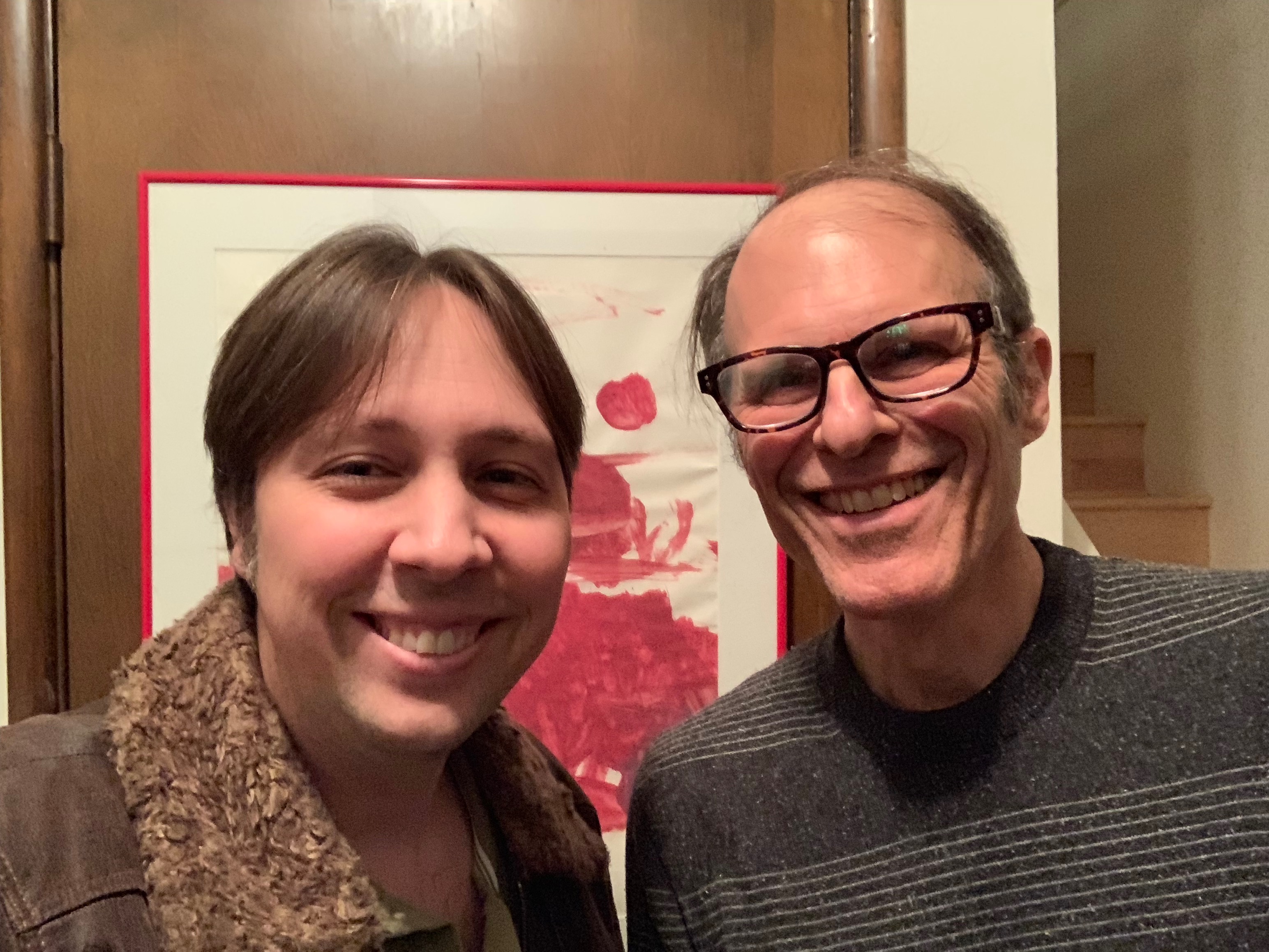 David Peterson (left) and Steven Travis (right).