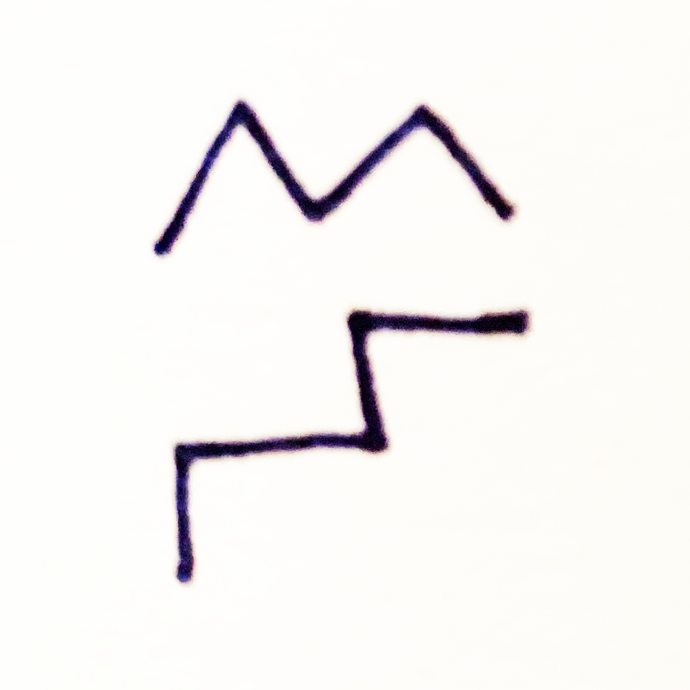 Illustration of the Tapissary word for 'greet'.