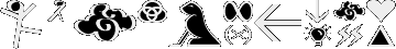 These lovely, active, petite, mechanical, frog-like, white dancers.